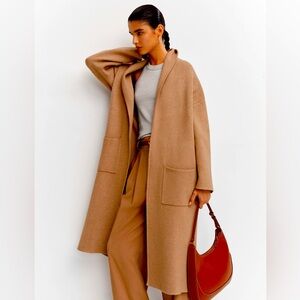 Mango Oversized Knitted Coat